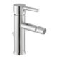 Vado Nuri Mono Bidet Mixer Tap With Pop-Up Waste - Chrome