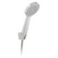 Vado Sirkel Single Function Handset With Hose With Bracket - Chrome