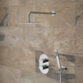 Vado Life 2 Outlet Thermostatic Concealed Shower Set Package - Chrome - Image 3