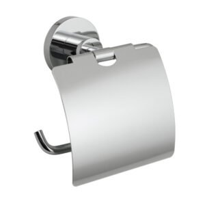 Vado Elements Covered Toilet Roll Holder - Chrome