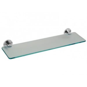 Vado Elements Frosted Glass Shelf 558mm - Chrome