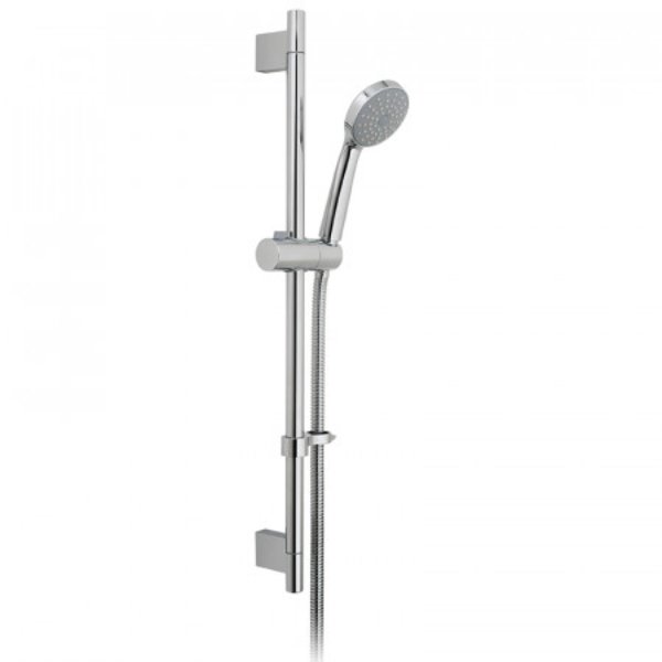 Vado Eris Single Function Slide Shower Rail Kit - Chrome