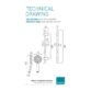 Vado Evolve 4 Function Slide Shower Rail Kit - Chrome - Image 2