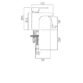 Vado Life Mono Basin Mixer Tap Excluding Waste - Chrome - Image 2