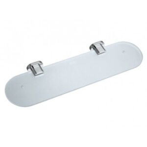 Vado Life Frosted Glass Shelf 530mm - Chrome