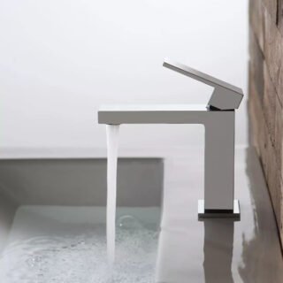 Vado Notion Slimline Mono Basin Mixer Tap - Chrome - Image 3