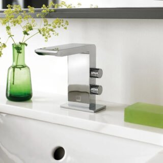 Vado Omika Mono Basin Mixer Tap - Chrome - Image 4