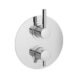 Vado Origins 1 Outlet 2 Handle Round Thermostatic Shower Valve - Chrome