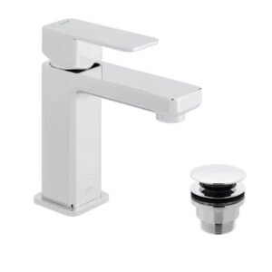 Vado Phase Mono Basin Mixer Tap With Waste - Chrome