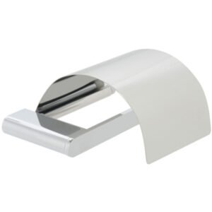 Vado Photon Covered Toilet Roll Holder - Chrome