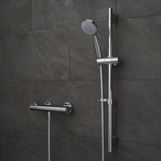 Vado Prima 4 Function Thermostatic Exposed Shower Kit - Chrome - Image 3