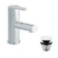 Vado Sense Mono Basin Mixer Tap With Universal Waste - Chrome