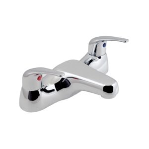 Vado Matrix Deck Mounted 2 Holes Bath Filler Tap - Chrome