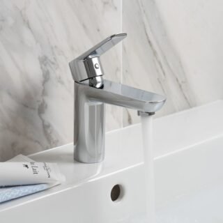 Vado Photon Mono Basin Mixer Tap With Universal Waste - Chrome - Image 5
