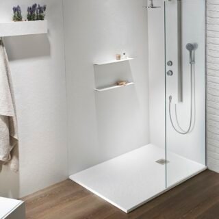 Acquabella Base Slate Shower Tray - Ink - Size Options - Image 10