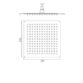 Vado Aquablade Square Slimline Fixed Shower Head 300mm X 300mm - Chrome - Image 2