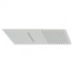 Vado Aquablade Slimline Two Function Fixed Shower Head Square - Chrome