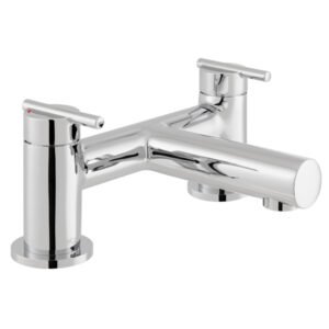 Vado Nuri Deck Mounted Bath Filler Tap - Chrome