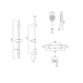 Vado Sirkel Multi Function Thermostatic Shower Package - Chrome - Image 2