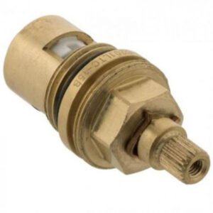Vado 1/2 Ceramic Disc Valve Left Turn Close - Brass