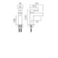 Vado Edit Mini Mono Basin Mixer Tap Excluding Waste - Chrome - Image 2