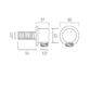 Vado Elements Wall Outlet  Chrome - Image 2