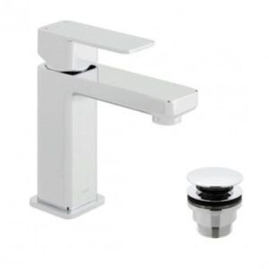 Vado Phase Mono Basin Mixer Tap With Universal Waste - Chrome