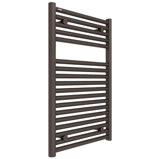 Tissino Hugo2 Vertical Straight Heated Towel Rail – Arabica - 812mm X 500mm