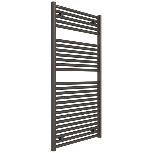 Tissino Hugo2 Vertical Straight Heated Towel Rail – Arabica - 1212mm X 600mm