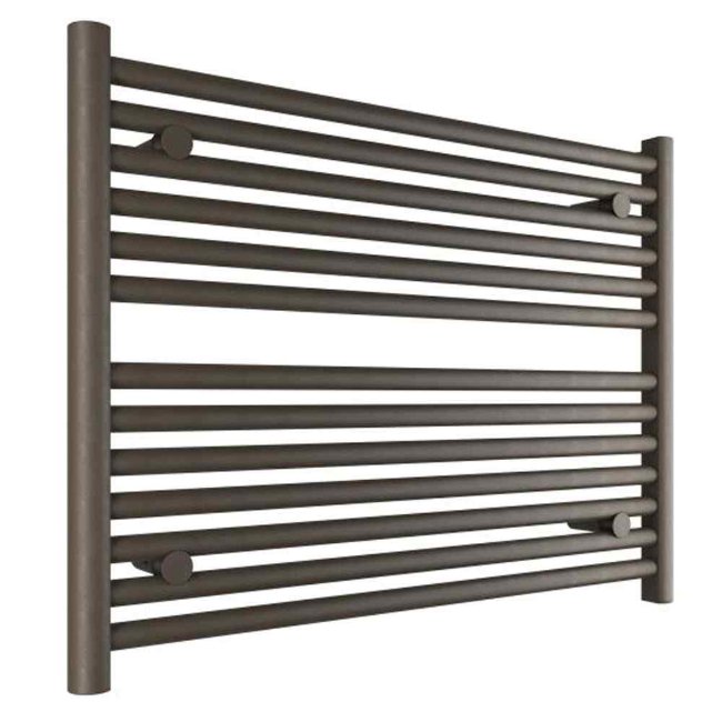 Tissino Hugo2 Thermostatic Element Electric Towel Rail – Arabica - 600mm X 800mm