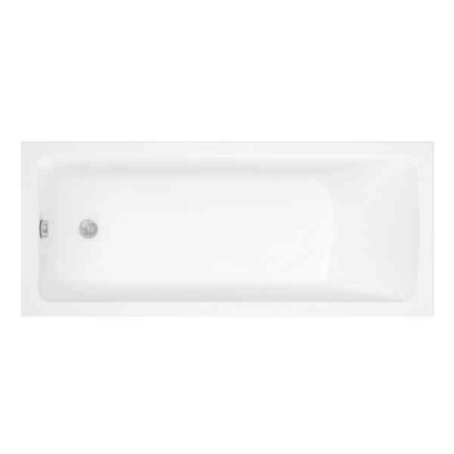 Tissino Lorenzo Single Ended Bath – White - 1800mm X 800mm