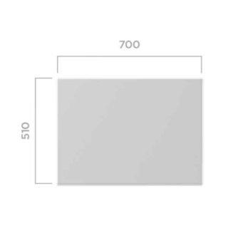 Tissino Lorenzo Premium Bath End Panel - White - Image 2