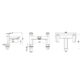 Tissino Pacato Deck Mounted Bath Filler Tap - Chrome - Image 2