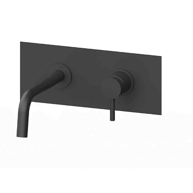 Tissino Parina Concealed Basin Mixer Tap - Matt Black