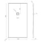 Tissino Giorgio2 Rectangular Shower Tray - Grey Slate - Size Option - Image 43