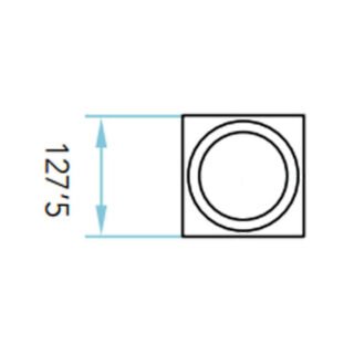 Tissino Giorgio2 Coloured Grate - Grey Slate - Image 2