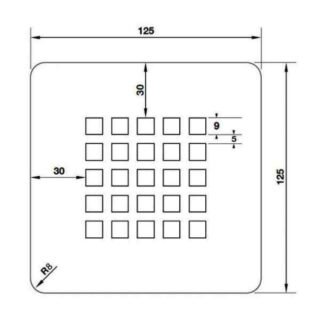 Tissino Giorgio2 Coloured Grate - Soft Taupe - Image 2