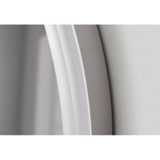 Tissino Valenza Circular Front Lit Illuminated LED Mirror With De-mister Triple Touch - 600mm x 600mm - Image 3