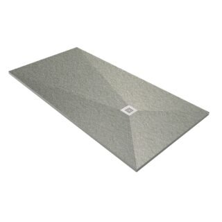 Acquabella Base Slate Shower Tray - Grey - Size Options - Image 4