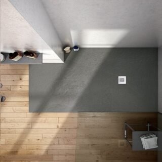 Acquabella Base Slate Shower Tray - Ink - Size Options - Image 8