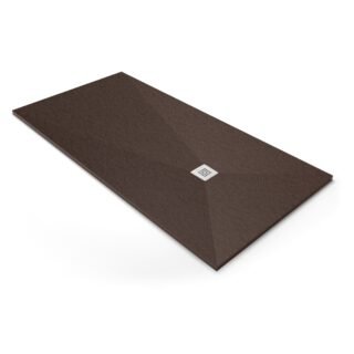 Acquabella Base Slate Shower Tray - Moka - Size Options - Image 4