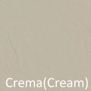 Acquabella Base Slate Square Shower Tray - Crema - Size Options - Image 3