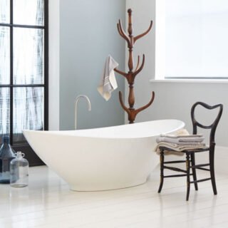 Bc Designs Kurv Freestanding Double Ended Bath - 1890mm x 900mm - Image 3