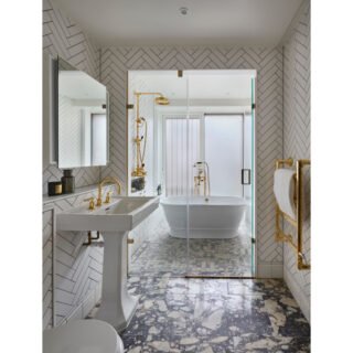 Bc Designs Bampton Freestanding Double Ended Bath - 1555mm x 740mm - Image 5