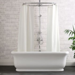 Bc Designs Senator Freestanding Double Ended Bath - 1804mm x 850mm - Image 2