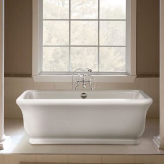 Bc Designs Senator Freestanding Double Ended Bath - 1804mm x 850mm - Image 3