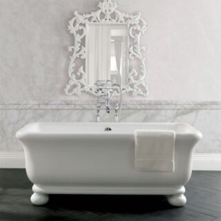 Bc Designs Senator Freestanding Double Ended Bath - 1804mm x 850mm - Image 4