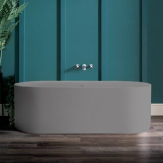 BC Designs Portman Freestanding Double Ended Bath - 1640mm x 750mm - Image 8