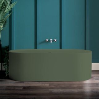 BC Designs Portman Freestanding Double Ended Bath - 1640mm x 750mm - Image 9