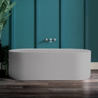 BC Designs Portman Freestanding Double Ended Bath - 1640mm x 750mm - Image 11